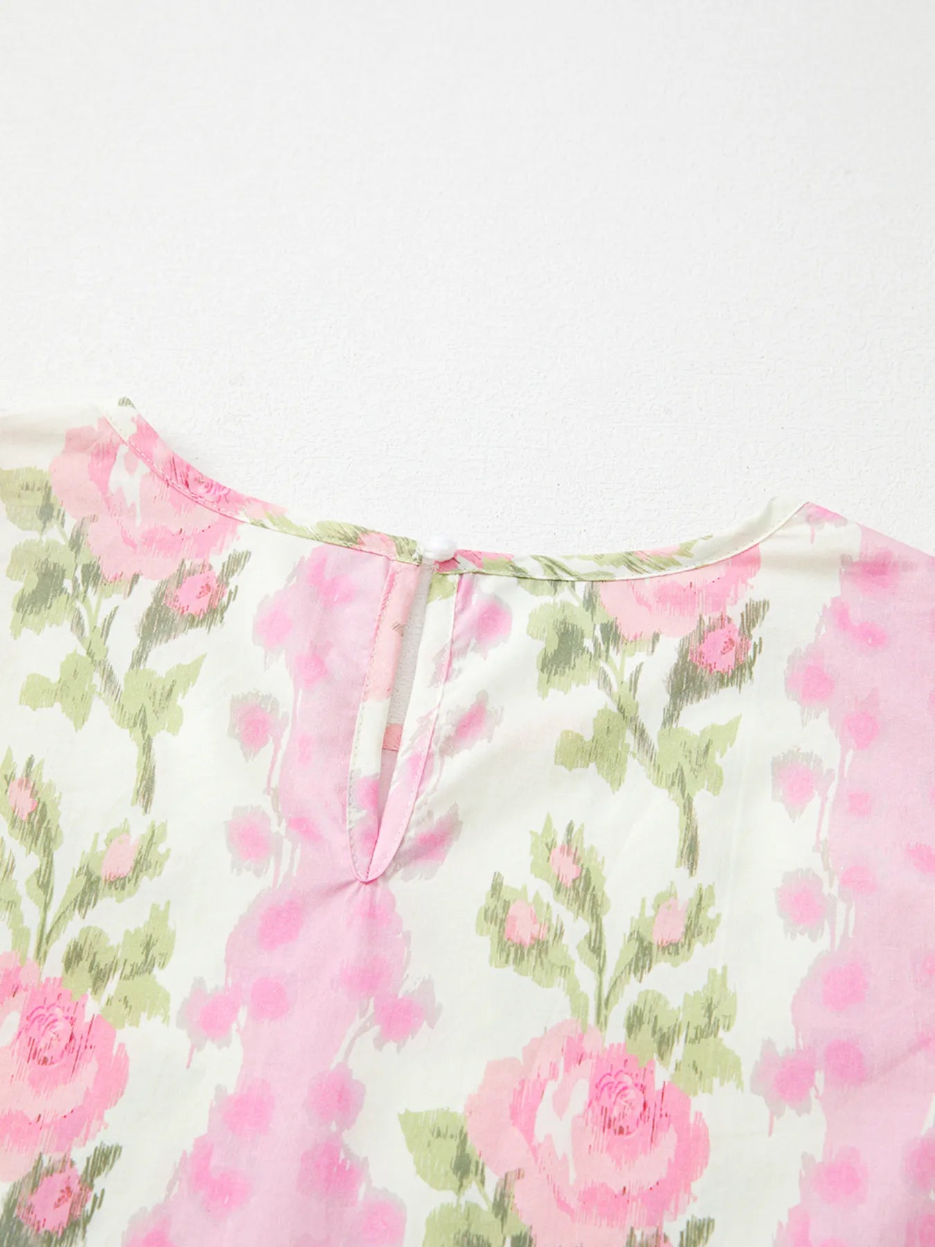 Floral Print Ruffled Sleeve Blouse - Atelievuè