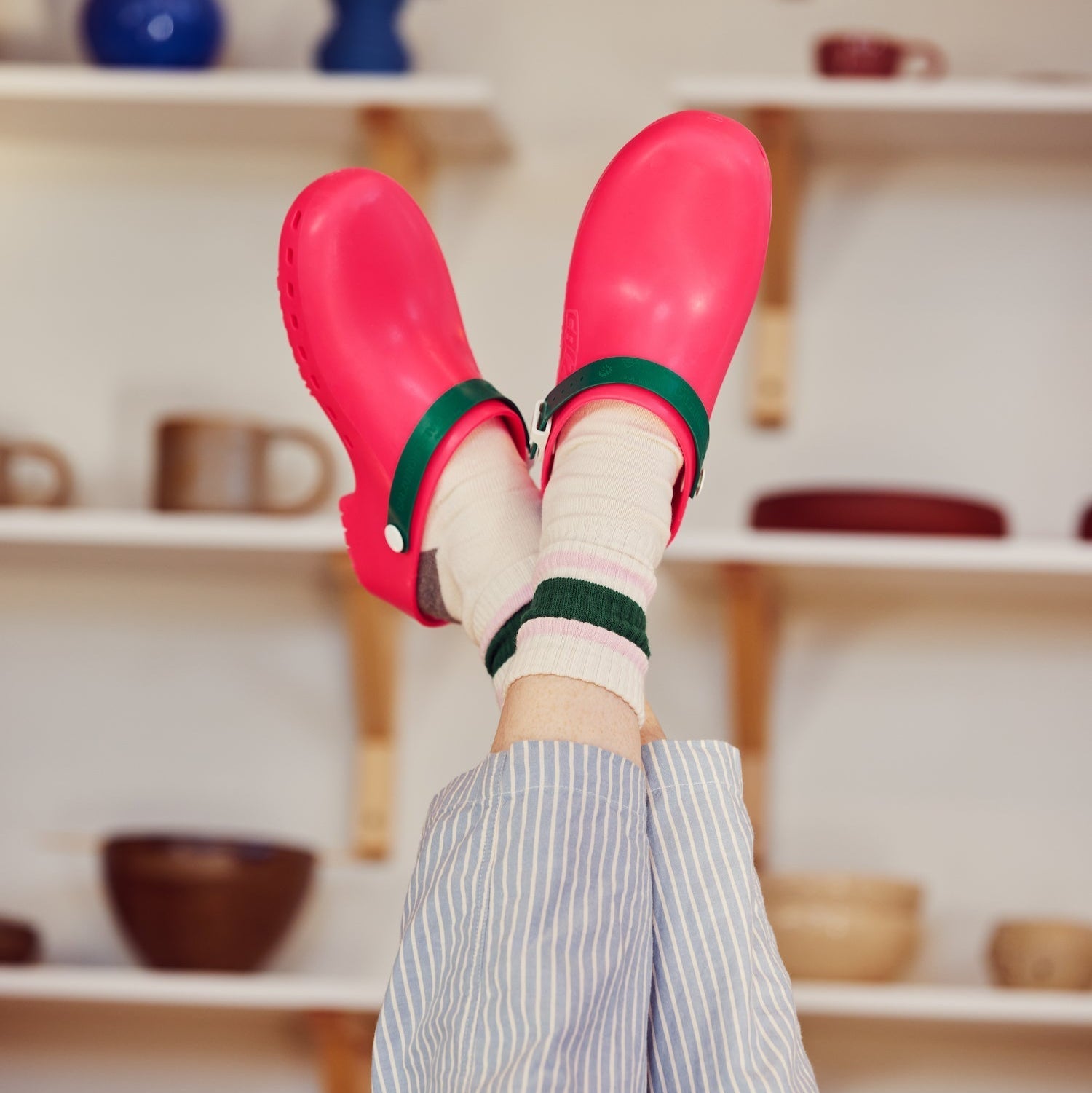 Calzuro Classic Without Holes Hot Pink Calzuro