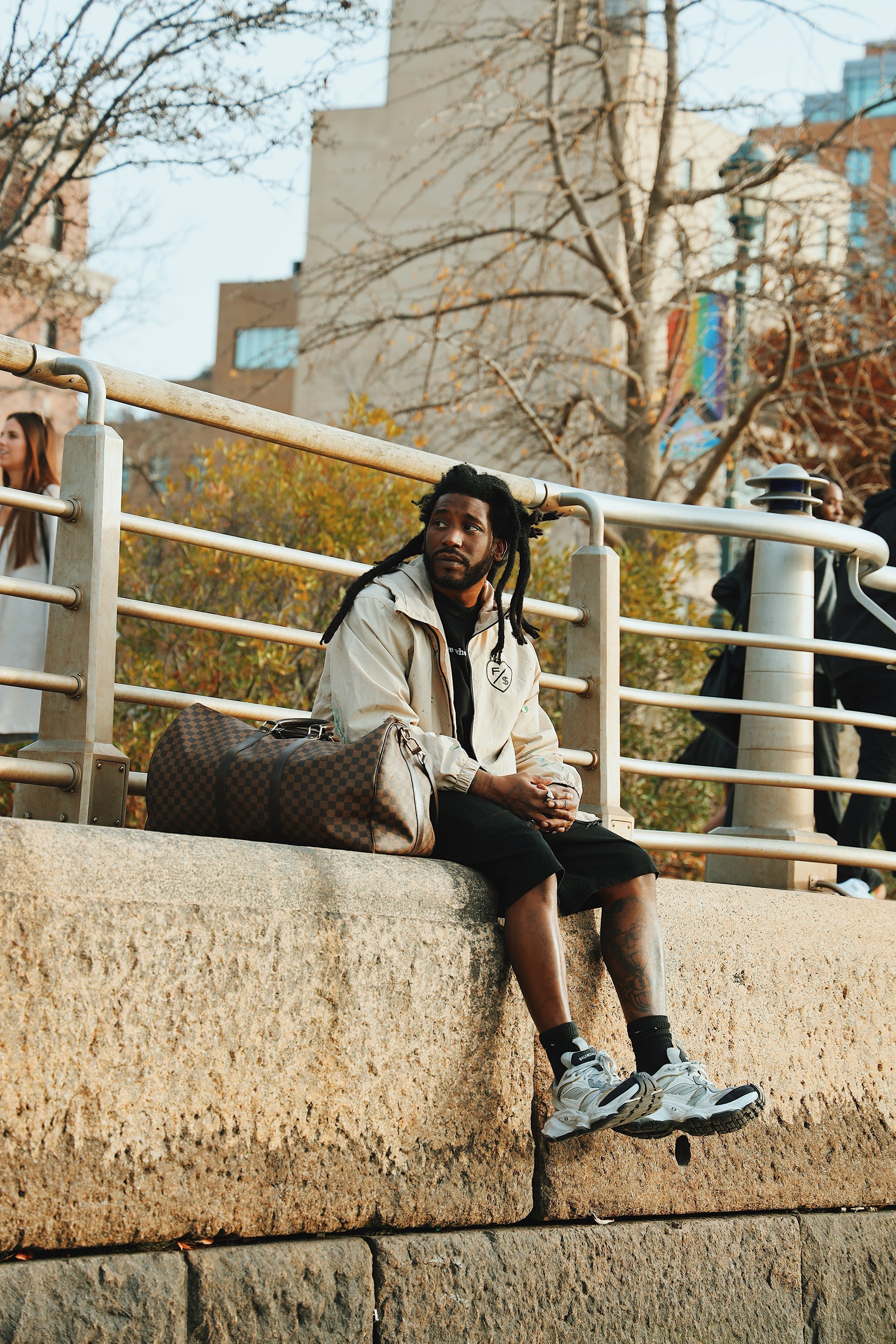 Love Who Loves You (Black - Oversize Shirt) Fly Supply Co
