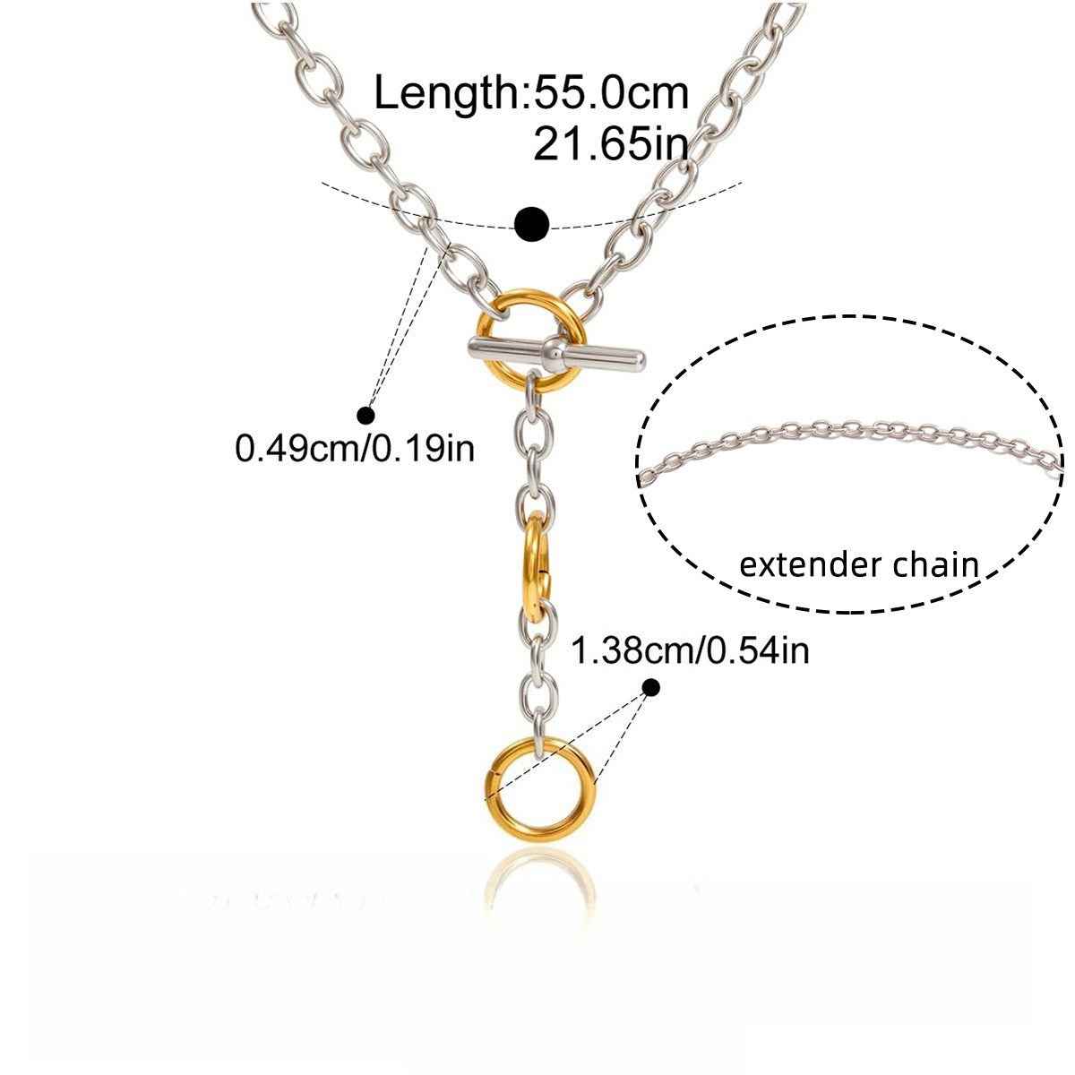 18K gold lightweight luxury Cuban link chain