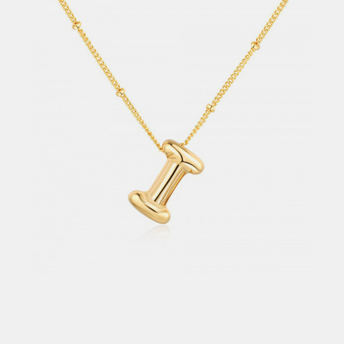 18K Gold Letter Pendant Necklace Mason & Madison Co. Jewelry