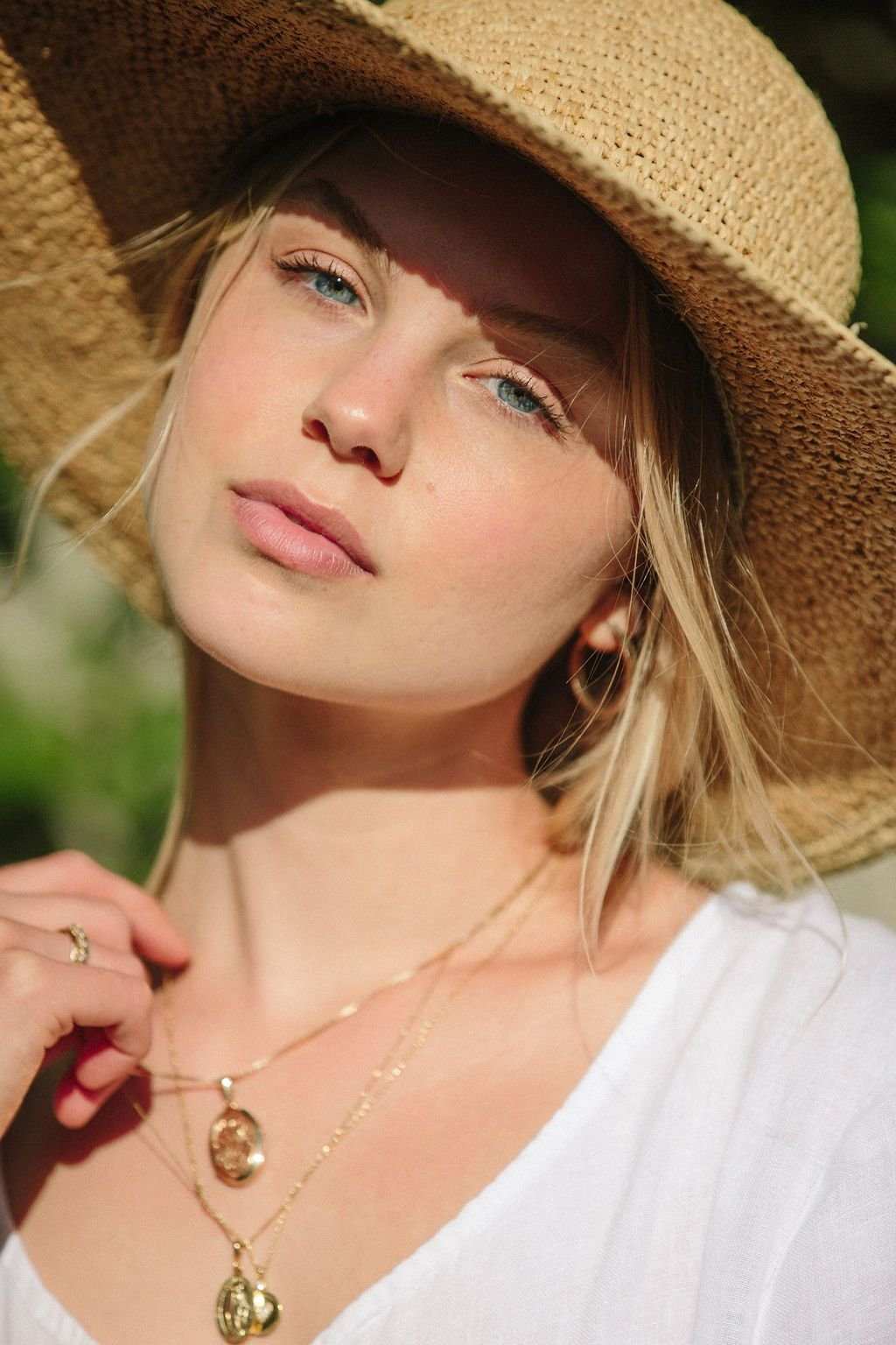 Charlotte Linen Dress - White Linen Dress MERRITT CHARLES