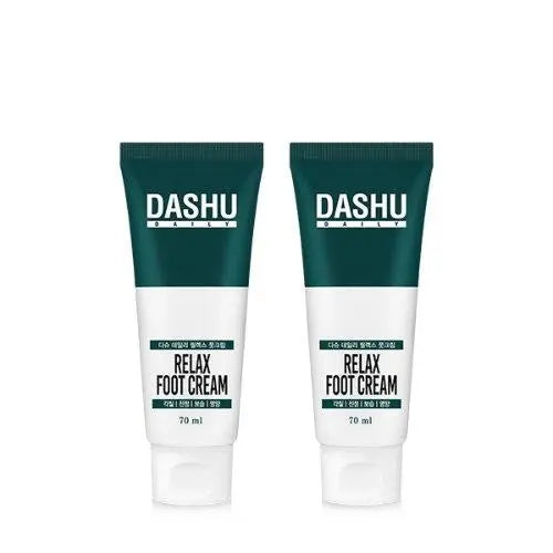 DASHU daily RELAX FOOT CREAM 70ML X 2EA - Atelievuè