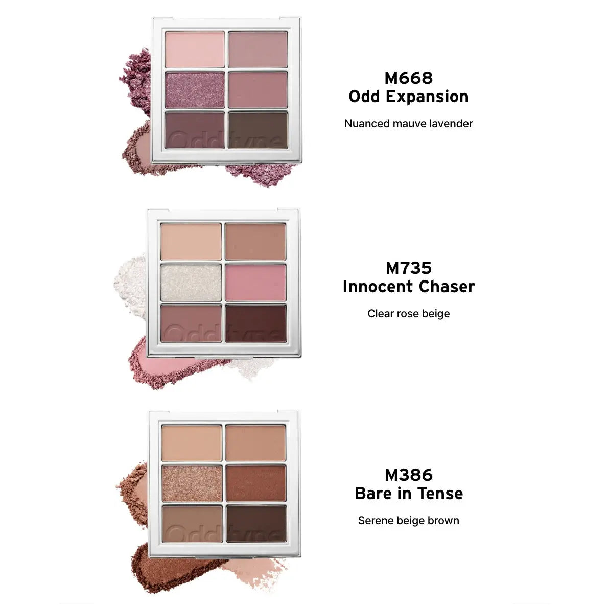 Oddtype Mute Sleek Eye Palette - Atelievuè
