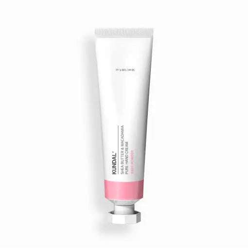 KUNDAL Shea Butter & Macadamia Pure Hand Cream 50ml #BABY POWDER - Atelievuè