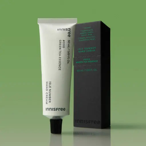 Innisfree Isle Number Hand Cream 50ml #Green Tea Essence - Atelievuè