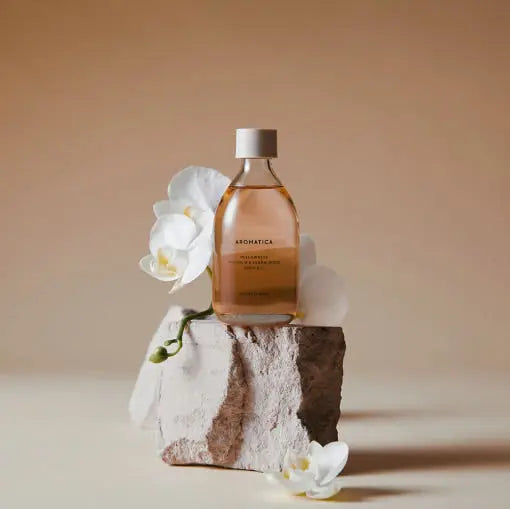 AROMATICA Mellowness Magnolia & Sandalwood Body Oil 100ml - Atelievuè