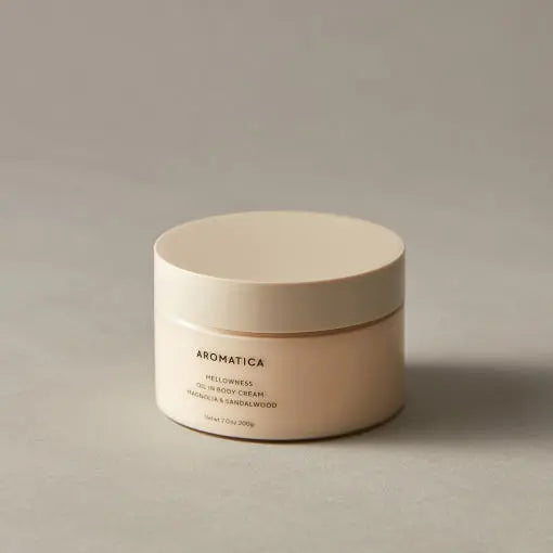 AROMATICA Mellowness Oil In Body Cream Magnolia & Sandanwood 200g - Atelievuè