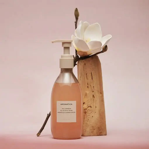 AROMATICA Mellowness Oil In Body Wash Magnolia & Sandalwood 290ml - Atelievuè