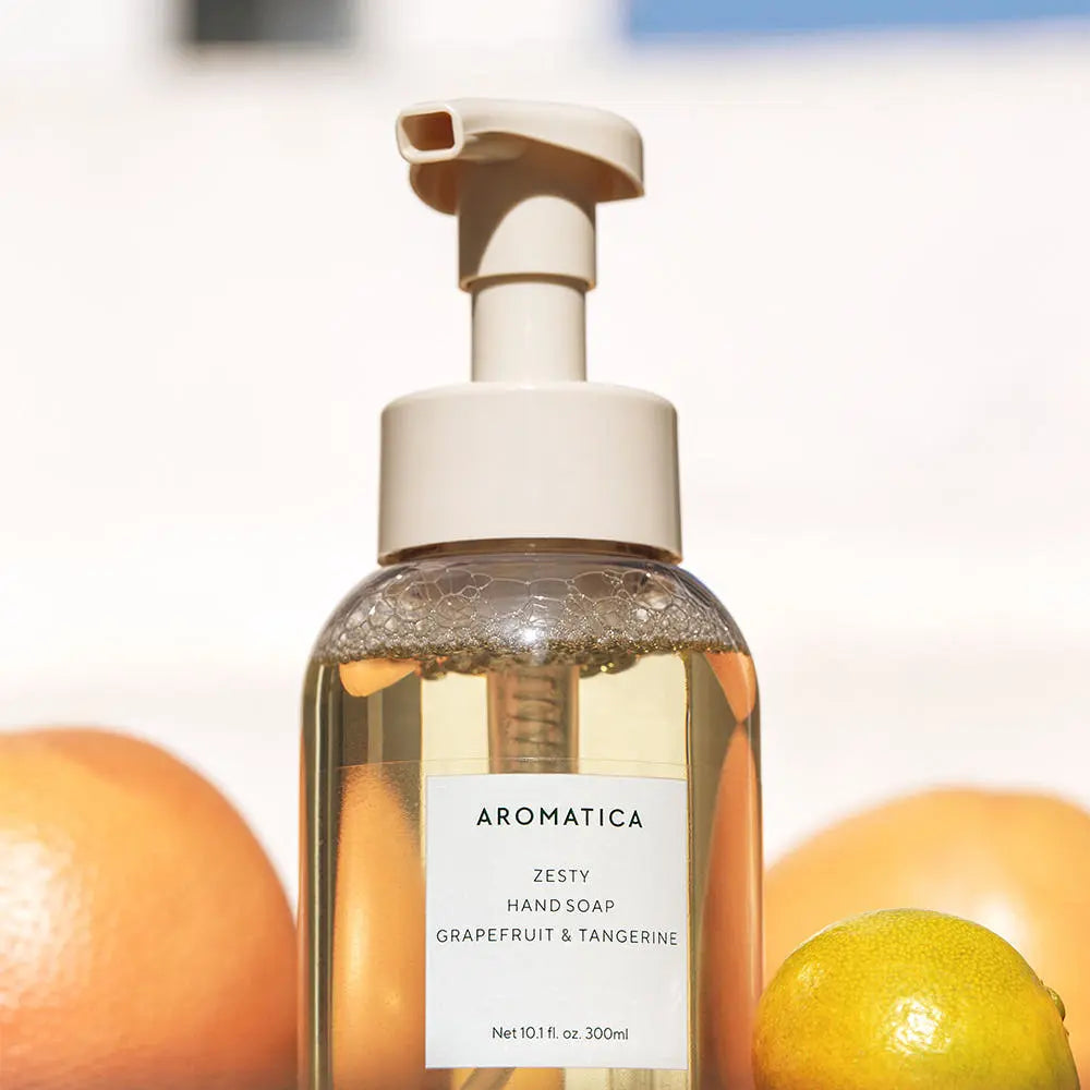 AROMATICA Zesty Hand Soap Grapefruit & Tangerine 300ml - Atelievuè