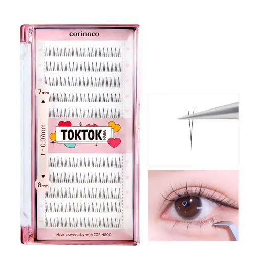 CORINGCO Toktok-Hara Under Eyelashes (110pcs, 200pcs) (3 Types) - Atelievuè