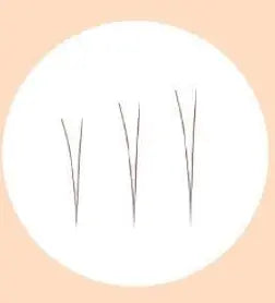 Fillimilli Point Piece Lashes (4,5,6MM) (90pcs) #Natural Under - Atelievuè