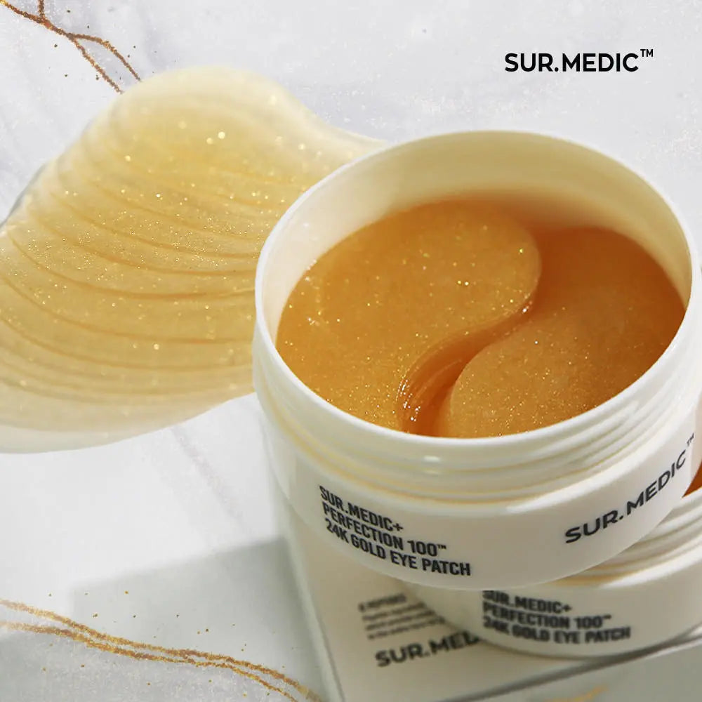 NEOGEN SUR.MEDIC+ Perfection 100TM 24K Gold Eye Patch 75g/60ea - Atelievuè
