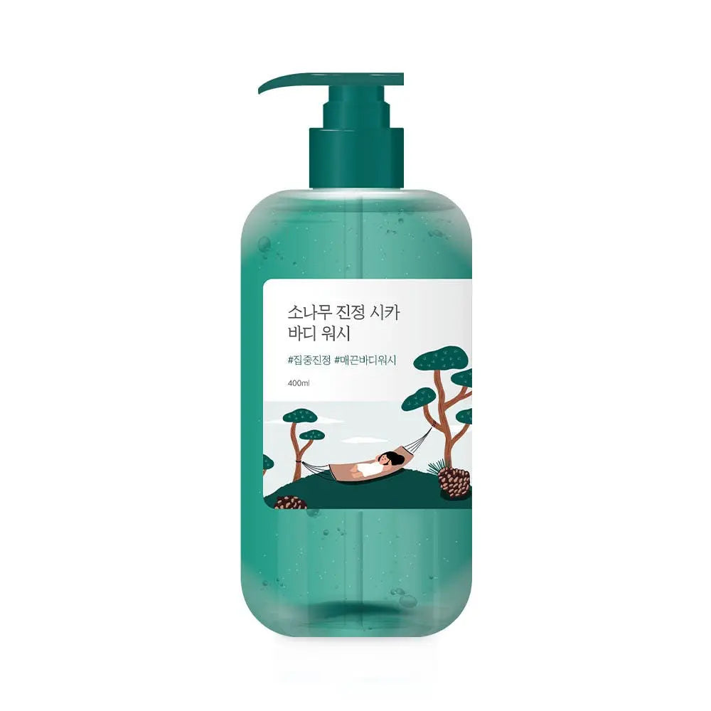 Round Lab Pine Calming Cica Body Wash 400ml - Atelievuè