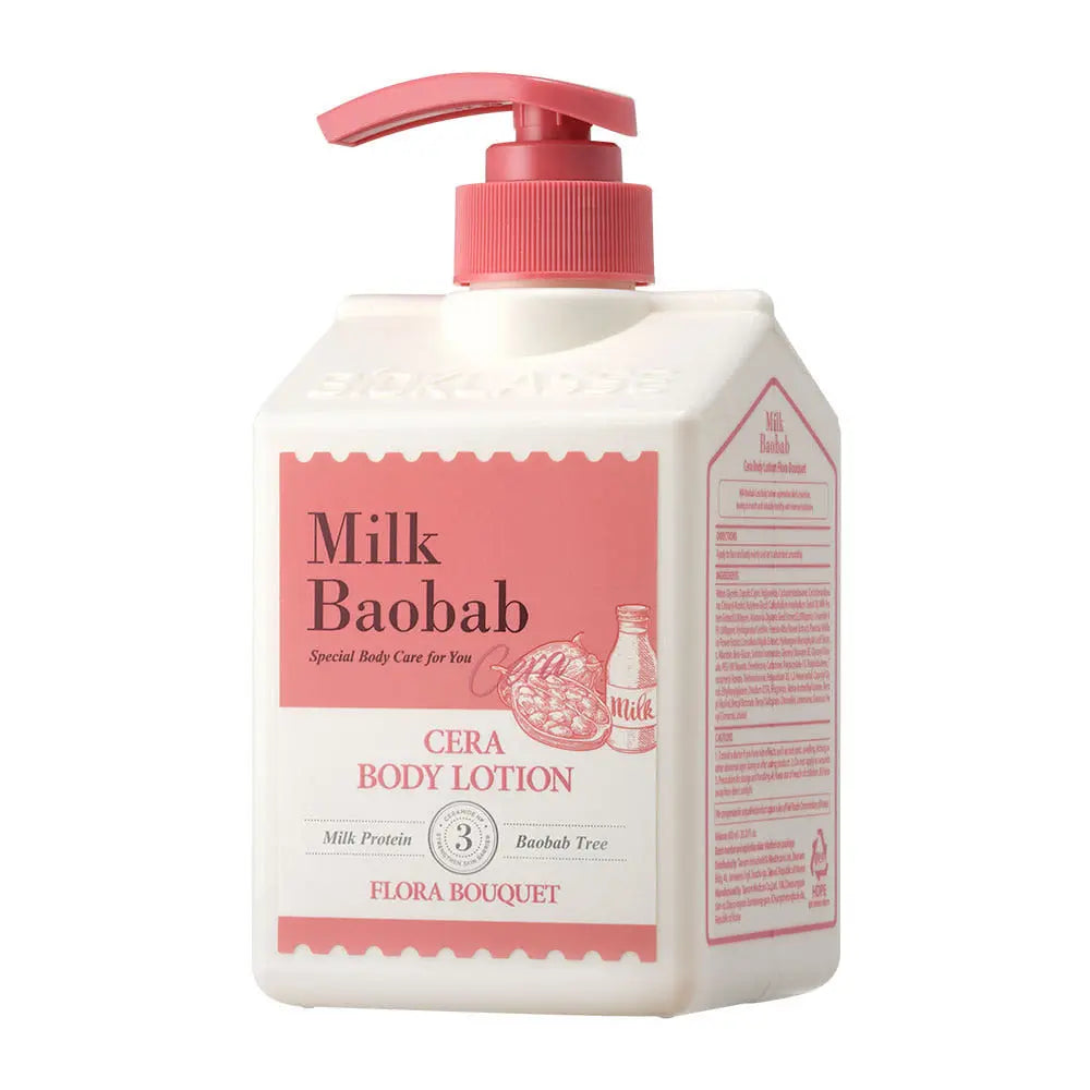BIOKLASSE MILK BAOBAB CERA Body Lotion 600ml #Flora Bouquet - Atelievuè