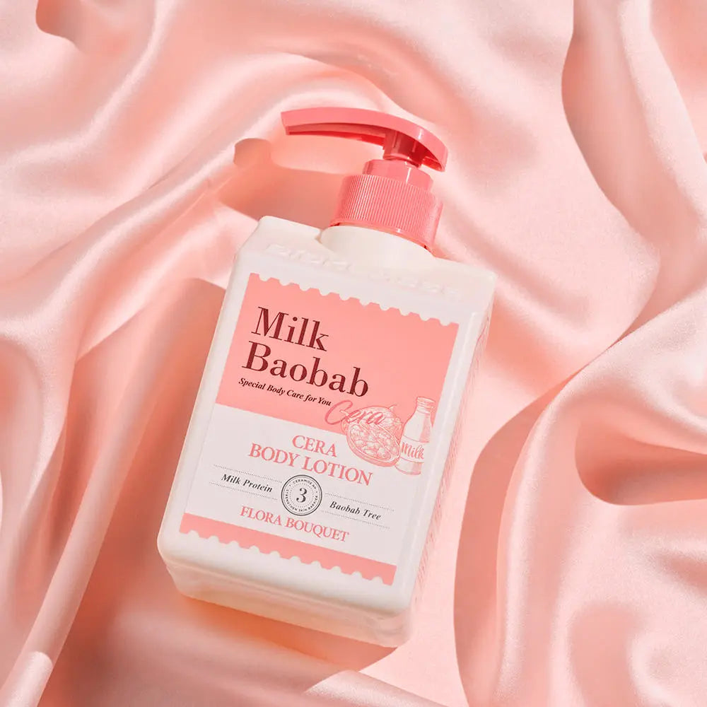 BIOKLASSE MILK BAOBAB CERA Body Lotion 600ml #Flora Bouquet - Atelievuè