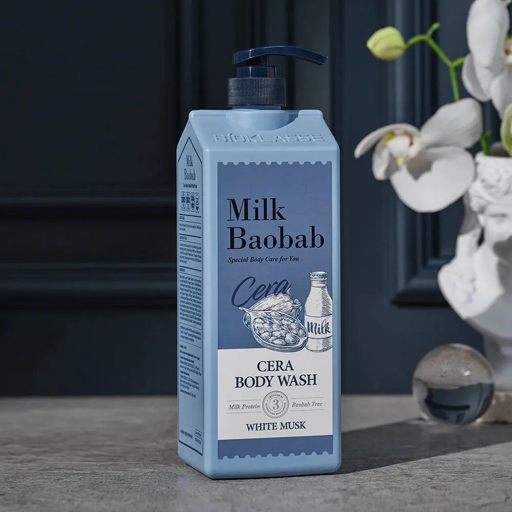 BIOKLASSE MILK BAOBAB CERA Body Wash 1200ml #White Musk - Atelievuè