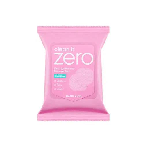 BANILA CO Clean It Zero Soothing Lip & Eye Remover Pad 60g/30P - Atelievuè