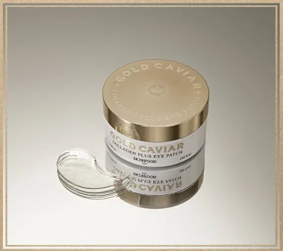 SKINFOOD Gold Caviar Collagen Plus Eye Patch 85g/60ea - Atelievuè