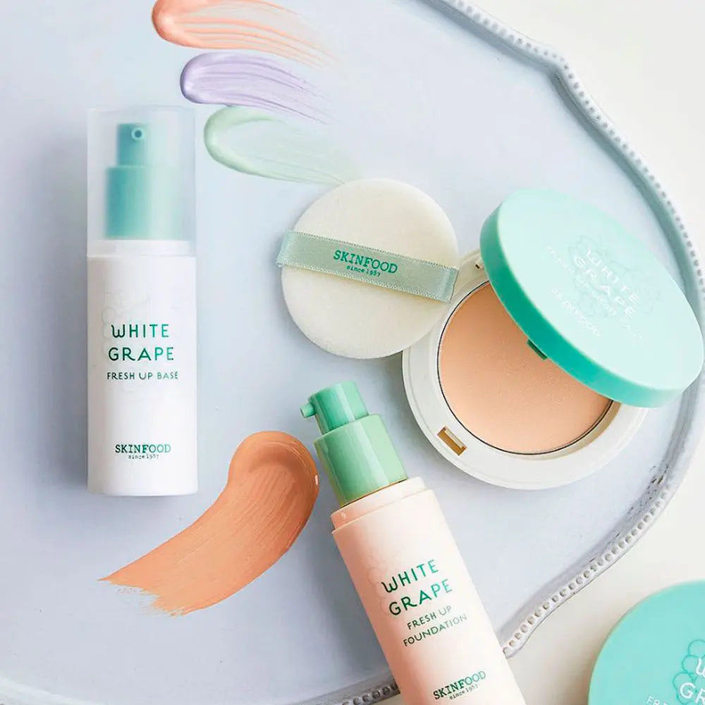SKINFOOD White Grape Fresh Up Foundation 30ml (2 Colors) - Atelievuè