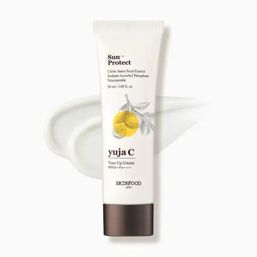SKINFOOD Yuja C Tone Up Cream SPF50+ PA++++ 50ml - Atelievuè