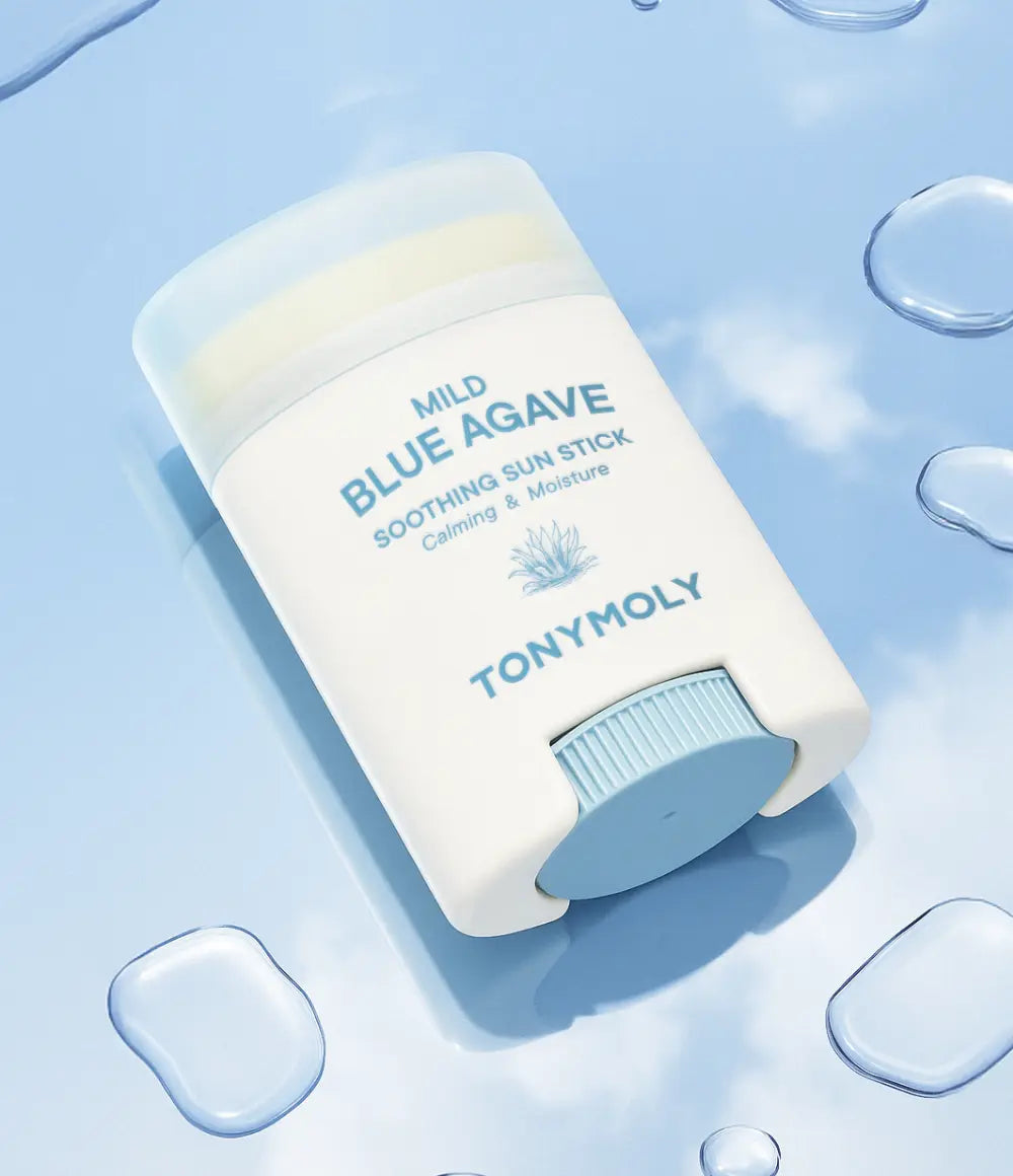 TONYMOLY Mild Blue Agave Soothing Sun Stick SPF 50+ PA++++ 15g - Atelievuè