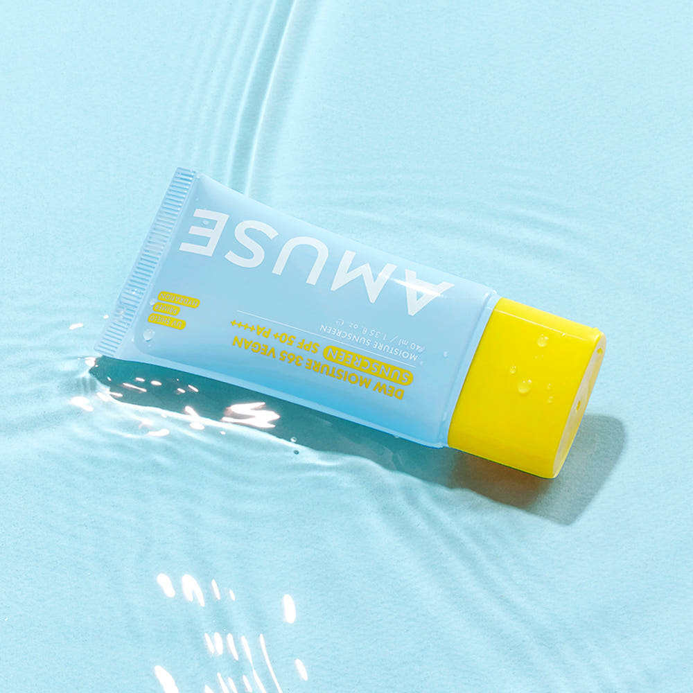 AMUSE Dew Moisture 365 Vegan Sunscreen SPF50+ PA++++ 40ml - Atelievuè