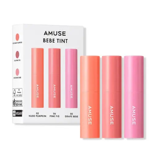 AMUSE Mini Bebe Tint SET 1.3g X 3ea - Atelievuè