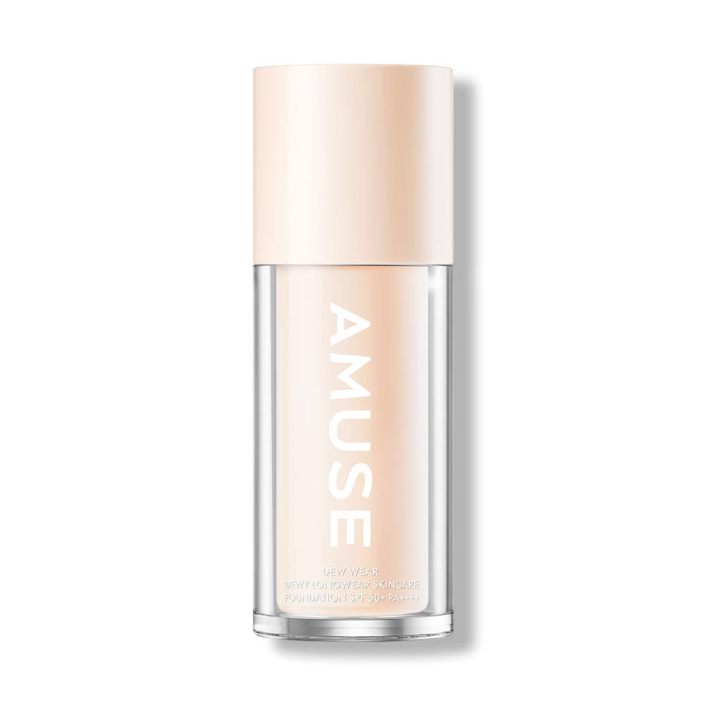 AMUSE Dew Wear Foundation SPF50+ PA++++ SET 35ml + 35ml(Refill) (4 Colors) - Atelievuè