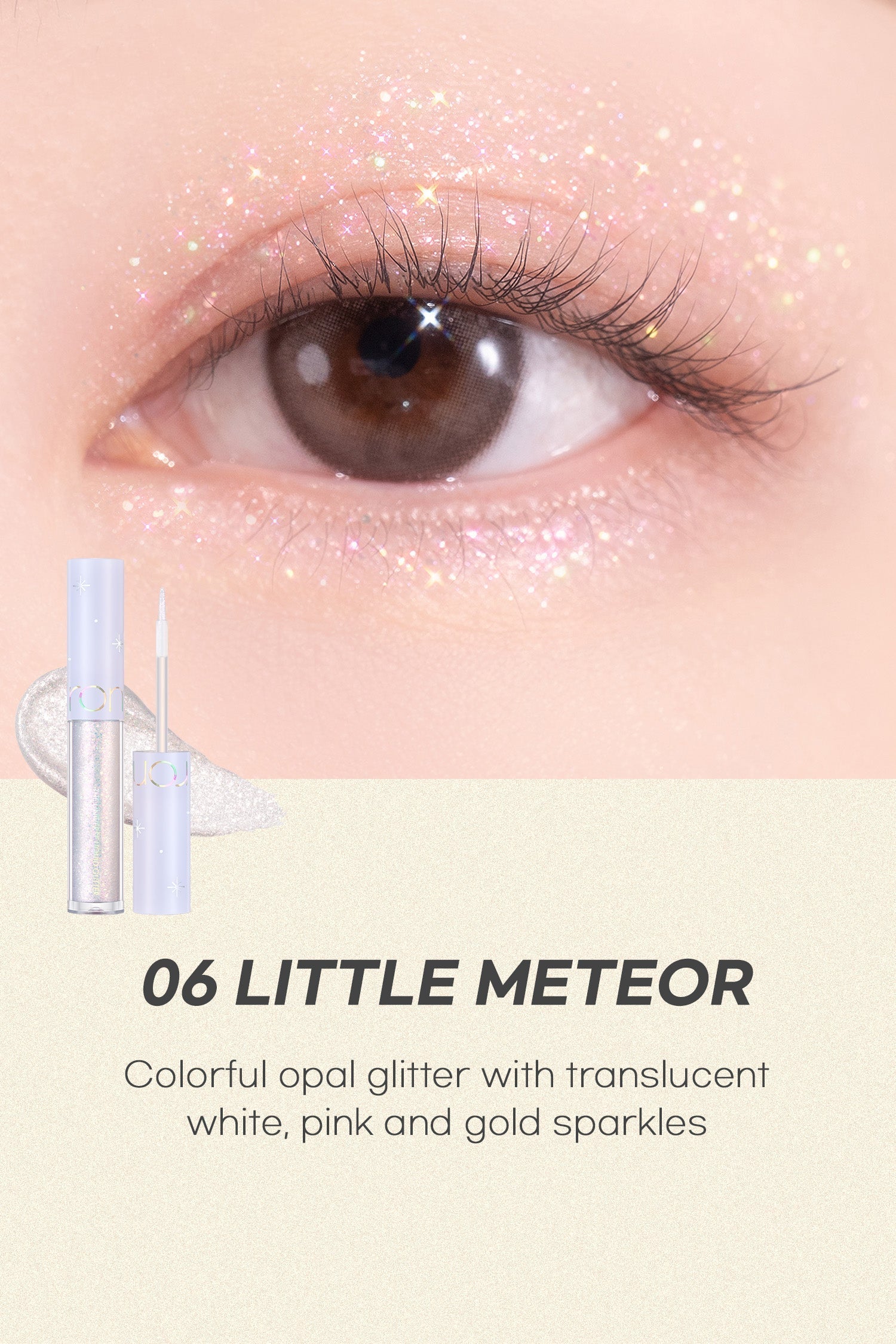 rom&nd The Universe Liquid Glitter 2g (4 Colors) - Atelievuè