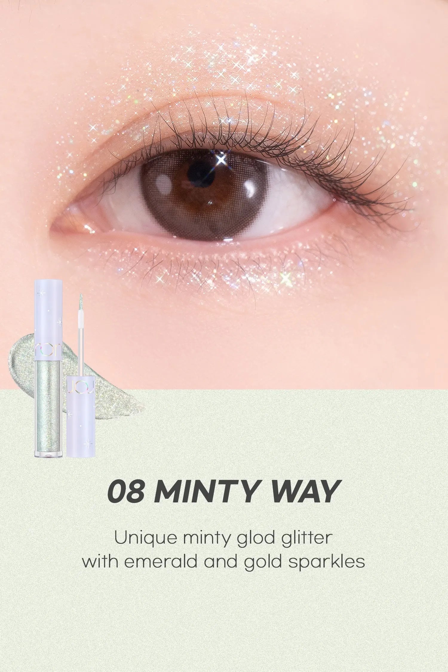 rom&nd The Universe Liquid Glitter 2g (4 Colors) - Atelievuè