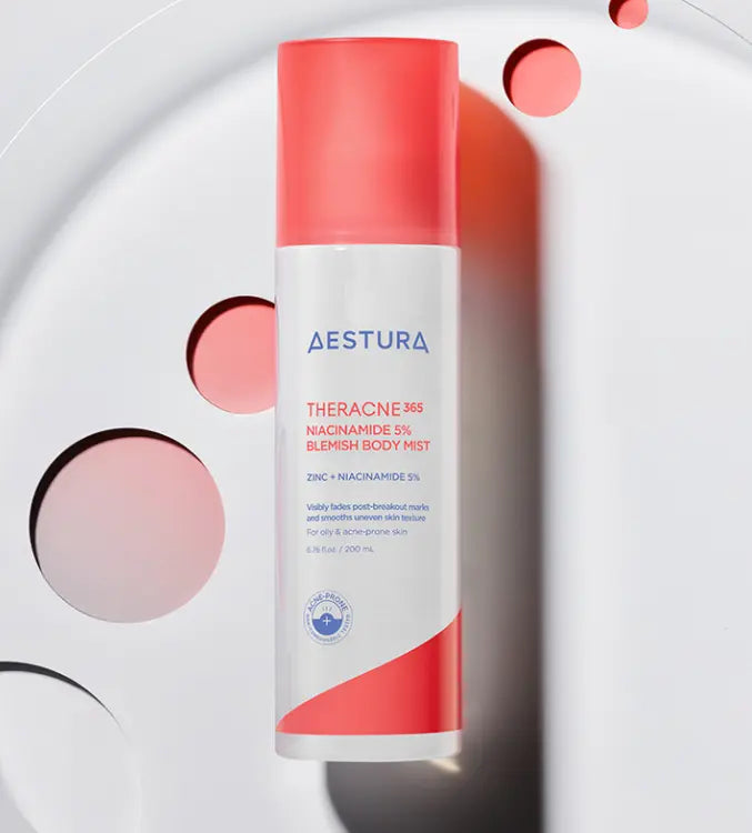 AESTURA THERACNE 365 NIACINAMIDE 5% BLEMISH BODY MIST 200ml - Atelievuè