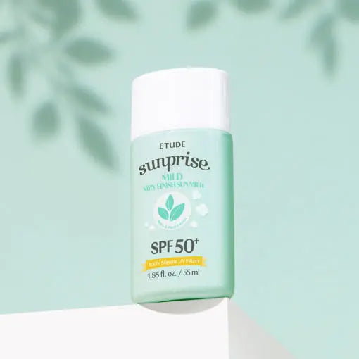 ETUDE Sunprise Mild Airy Finish Sun Milk SPF50+ PA++++ 55ml - Atelievuè