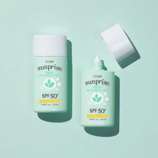 ETUDE Sunprise Mild Airy Finish Sun Milk SPF50+ PA++++ 55ml - Atelievuè