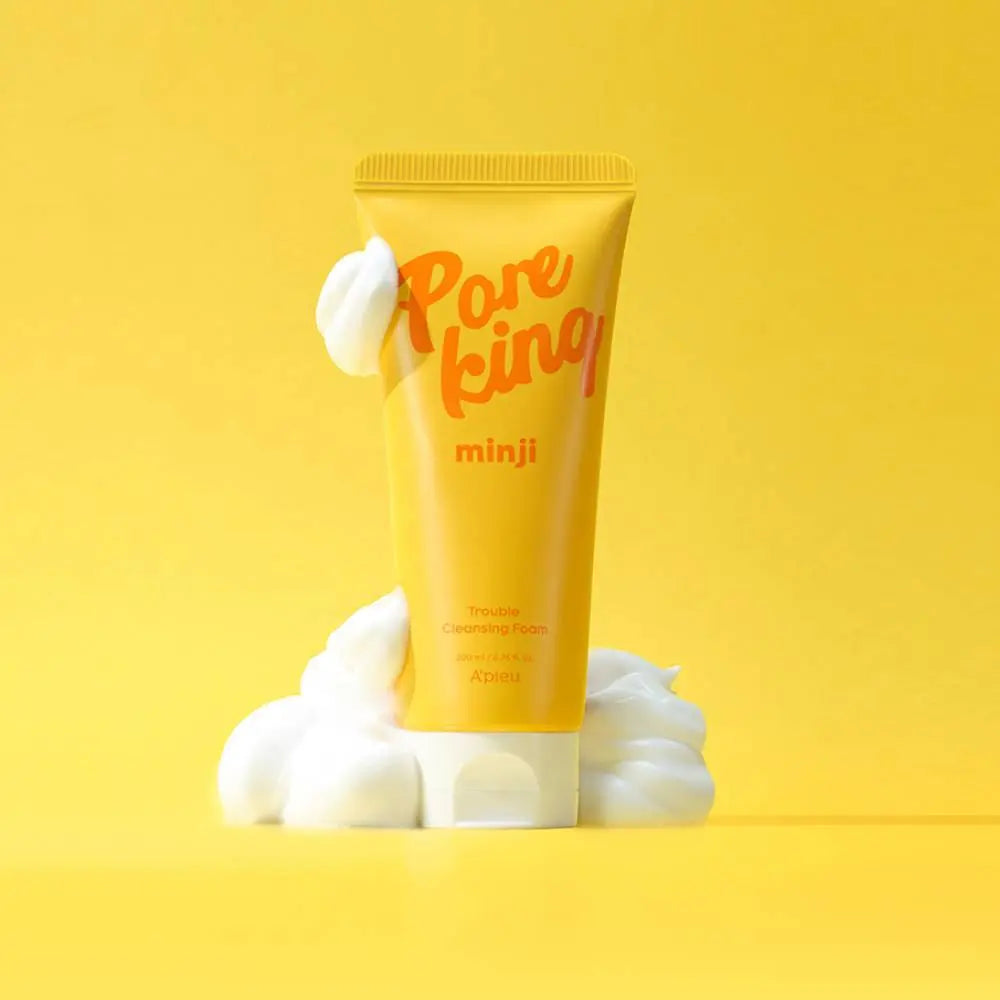 A'pieu Pore King Minji Trouble Cleansing Foam 200ml - Atelievuè