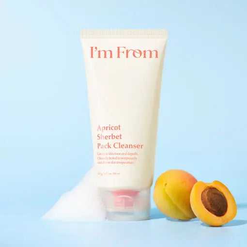 I'm from Apricot Sherbet Pack Cleanser 120g - Atelievuè