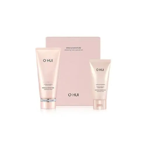 O HUI Miracle Moisture Cleansing Foam 200ml+100ml Special Set - Atelievuè
