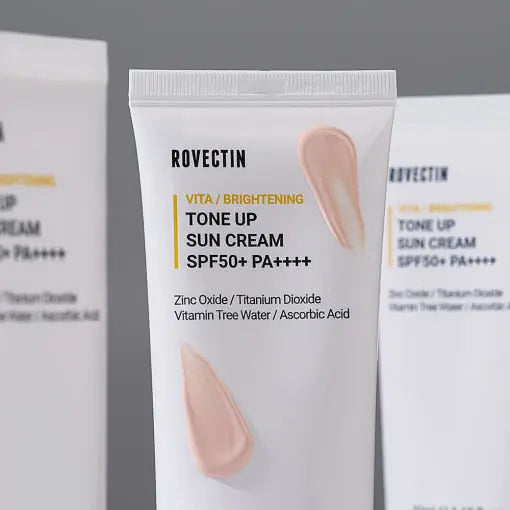 ROVECTIN Vita Tone Up Sun Cream SPF50+ PA++++ 50ml - Atelievuè