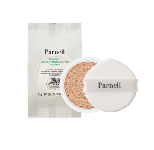 Parnell Cicamanu Serum In Matte Cushion SPF50+ PA++++ 15g (Refill) (3colors) - Atelievuè