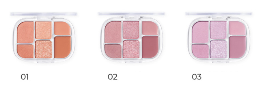 WAKEMAKE Soft Sheer Multi Palette 6.4g (11 Colors) - Atelievuè