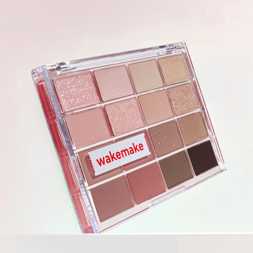 WAKEMAKE Soft Blurring Eye Palette 14g (17colors) - Atelievuè