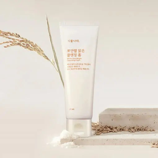 Shingmulnara White Rice Bright Cleansing Foam 120ml+120ml - Atelievuè