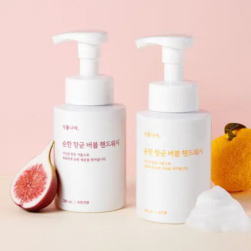 Shingmulnara Mild Antibacterial Foaming Hand Wash 280ml X 3ea (2type) - Atelievuè