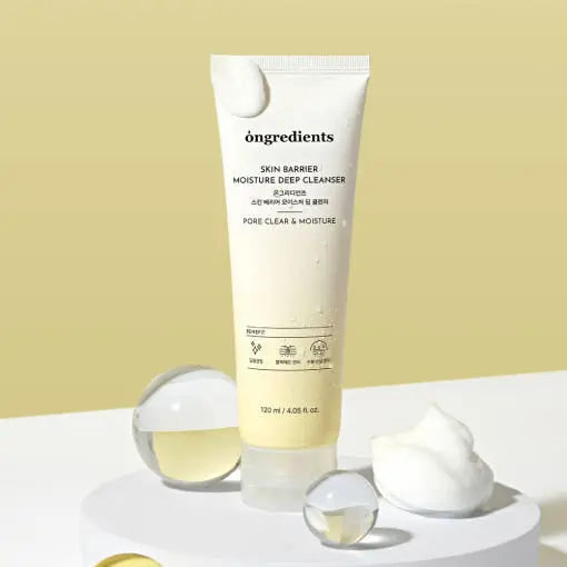 ongredients Skin Barrier Moisture Deep Cleanser 120ml - Atelievuè