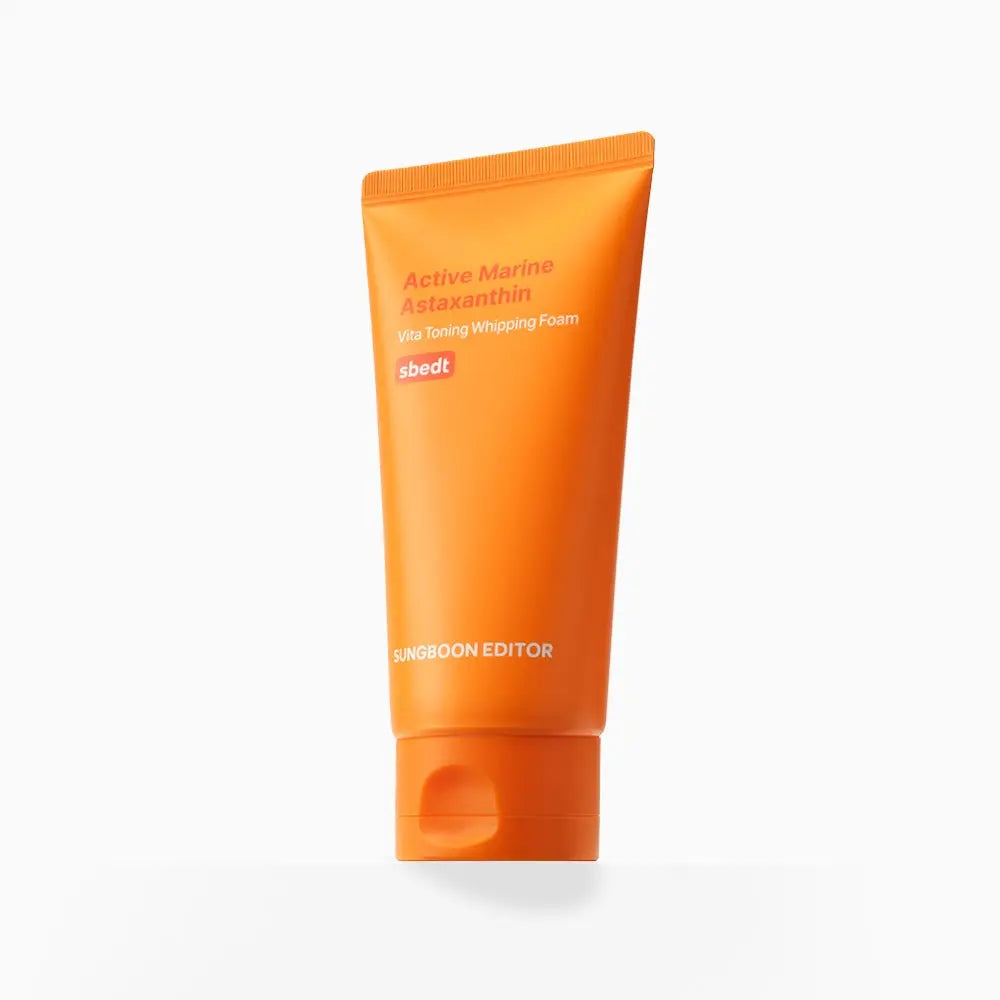 SUNGBOON EDITOR Active Marine Astaxanthin Vita Toning Whipping Foam 120g - Atelievuè