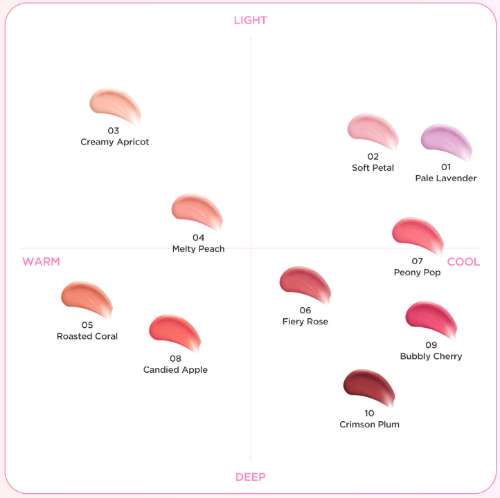 TIRTIR Airy Bloom Mesh Blush 5g (10colors) - Atelievuè