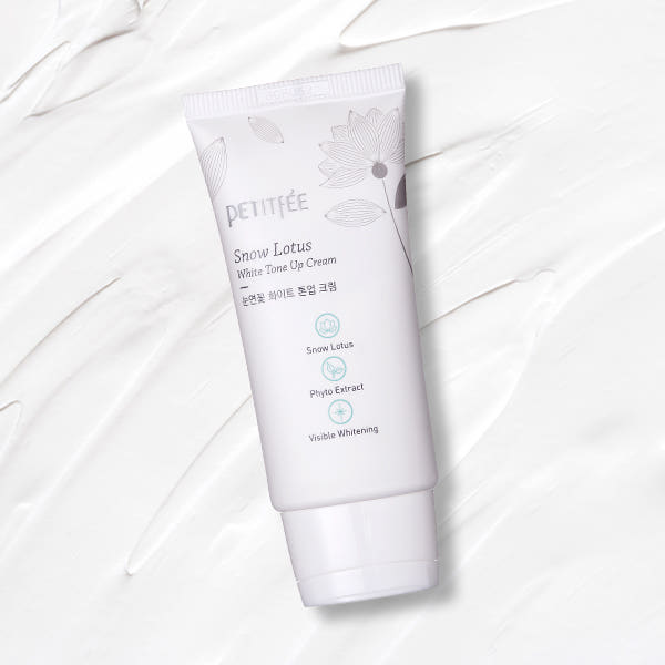 PETITFEE Snow Lotus White Tone Up Cream 50ml - Atelievuè