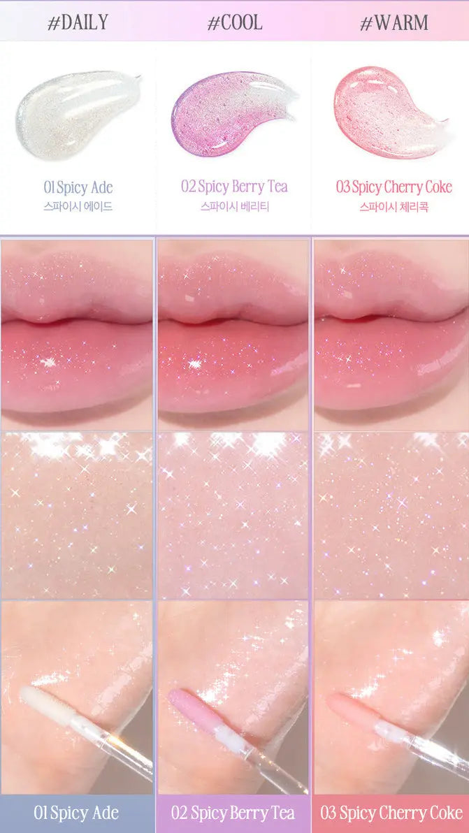 CLIO Crystal Gloss Plumper 3.4g (2colors) - Atelievuè