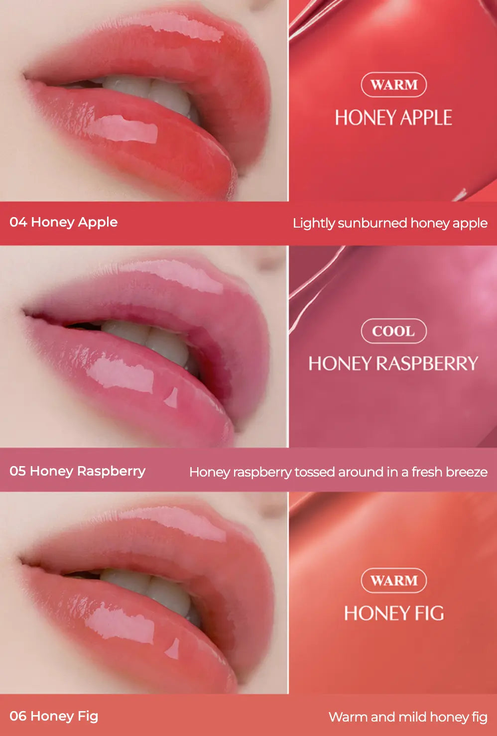 CLIO Crystal Glam Balm 3.2g (4colors) - Atelievuè