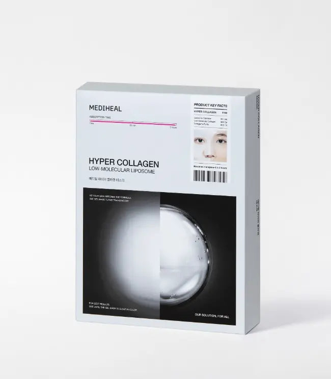 MEDIHEAL Hyper Collagen Gel Mask 35ml X 4ea - Atelievuè